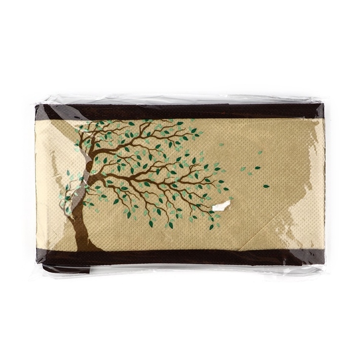 Органайзер для хранения, кофр для белья Органайзер для хранения, кофр для белья "Дерево", 10 х 18 х 10 см
