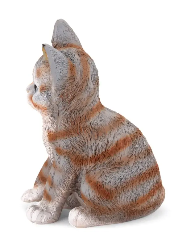 Садовая фигура из полистоуна &laquo;Полосатый Котёнок&raquo;, 20&times;14&times;12 см