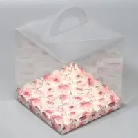Коробка кондитерская, сундук, упаковка, Only for you my love, 16 х 16 х 18 см