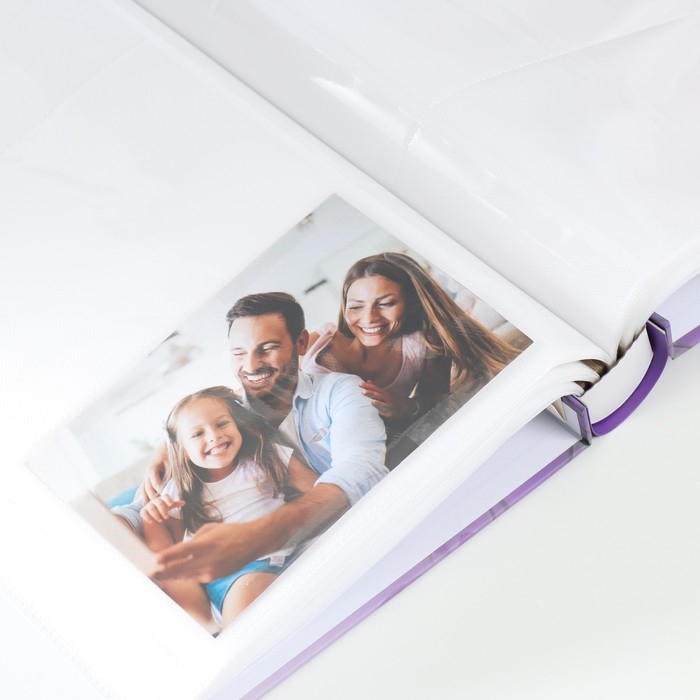 Фотоальбом на 300 фото 10х15 см Фотоальбом на 300 фото 10х15 см "Полевые цветы" МИКС 34х23х5,5 см