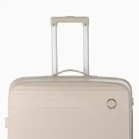 Чемодан на колёсах, 28", кодовый замок, 47&times;28&times;75 см, светло-бежевый
