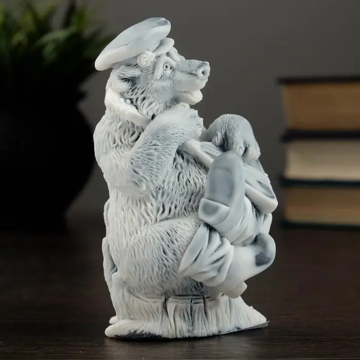 Фигурка &laquo;Медведь с балалайкой&raquo;, 12 см