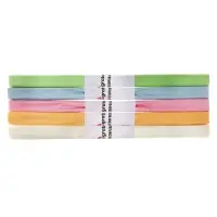 Набор бумаги крепированной &laquo;Перламутр&raquo;, рулон, 5 штук/5 цветов, 50&times;200 см, 30 г/м&sup2;