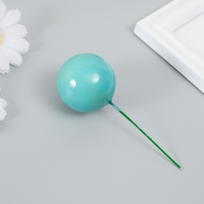 Декор для творчества Декор для творчества "Шарики бирюзовые" d=2; 3; 3,5 и 4 см набор 20 шт