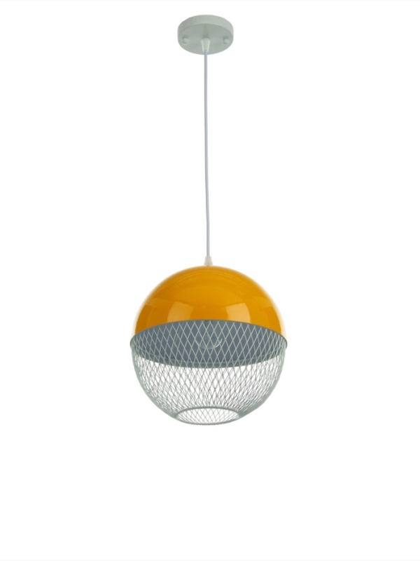 Светильник Lina 1х40Вт Е27 лимонный 26х26х32см Светильник Lina 1х40Вт Е27 лимонный 26х26х32см