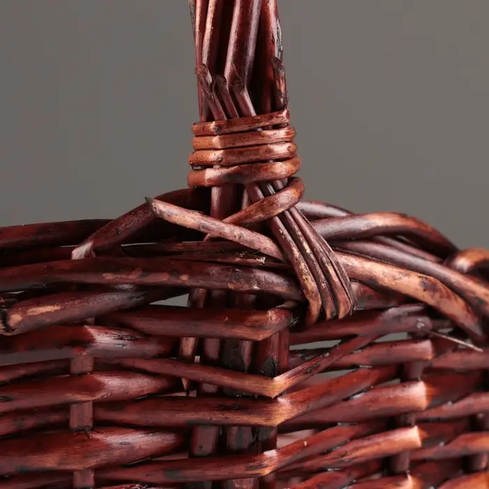 Набор корзин из 3 шт, 48x35xH13/18/40 см, 40x30xH12/16/35 см, 33x25xH10/14/29 см, ива