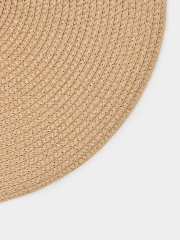 Салфетка сервировочная &laquo;Доляна. Классика&raquo;, золото, d=38 см