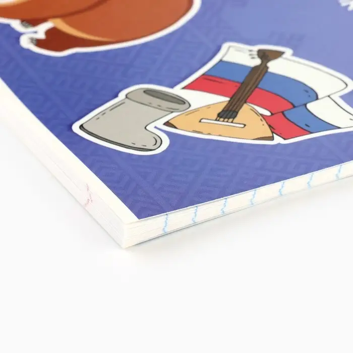 Тетрадь в линейку, предметная, 36 л.,на скрепке, блок №1 &laquo;Исторические личности. Русский язык&raquo;