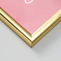 Фоторамка для фото 30х40 см "Oframe", пластик, золото, (пластиковый экран)