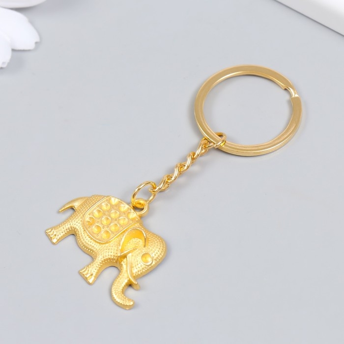 Брелок металл  Брелок металл "Африканский слон" МИКС 3,5х3,5 см