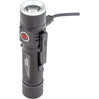 Фонарь ручной ЯРКИЙ ЛУЧ L-1800 ENOT 20W 6000K 4реж IPX7 акк встр. ЗУ