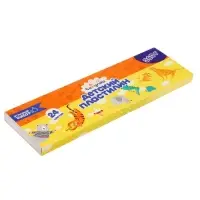 Пластилин Calligrata kids, 24 цвета, 360 г