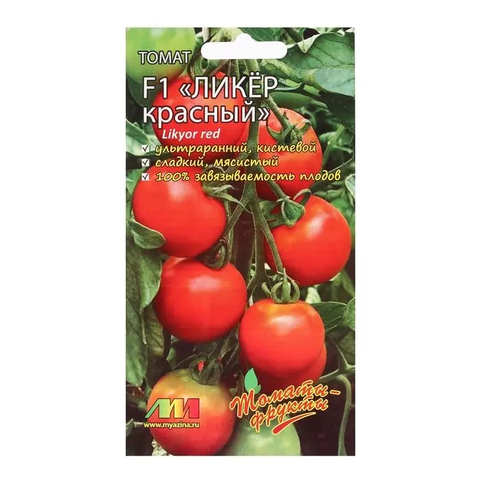 Семена Томат Семена Томат "Ликер красный F1", 0,03 г
