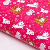 Бумага упаковочная глянцевая «Милая», 70x100 см, Коты аристократы Бумага упаковочная глянцевая «Милая», 70x100 см, Коты аристократы