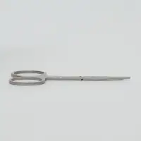 Ножницы маникюрные QF, прямые, широкие, 9 см