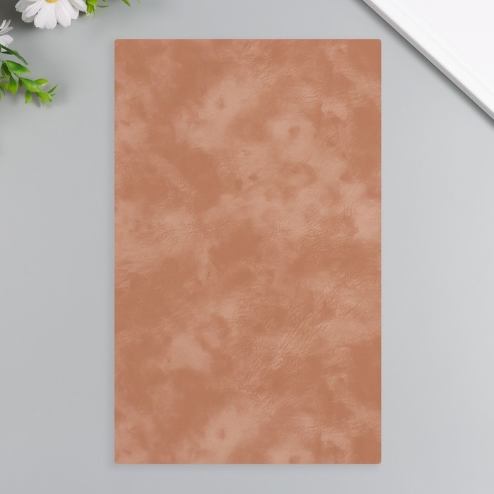 Лист для творчества иск.кожа Лист для творчества иск.кожа "Масло. Матовый" коричневый лист 33х20 см толщина 0,74 мм