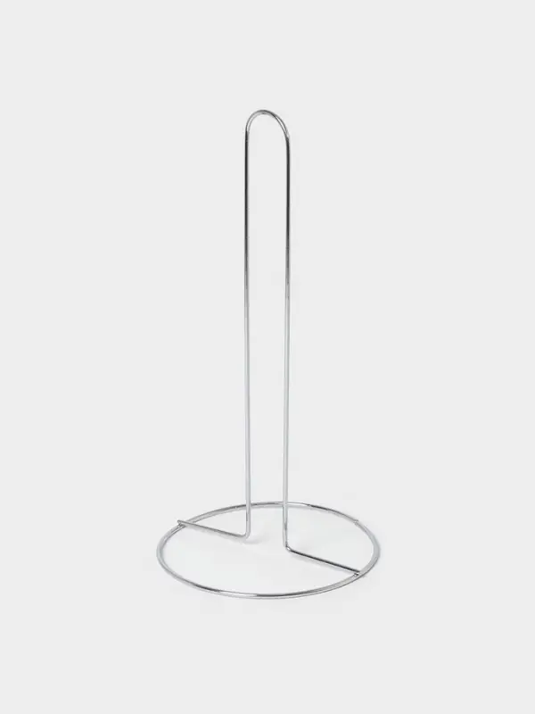 Держатель для бумажных полотенец настольный Доляна, 13.5&times;13.5&times;28 см, хромированный