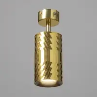 Спот &laquo;Алисер&raquo; GU10 золото 7.5&times;7.5&times;20 см