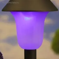 Садовая фигура - фонарь из полистоуна &laquo;Зайцы у фонаря&raquo;, 28&times;18&times;34 см