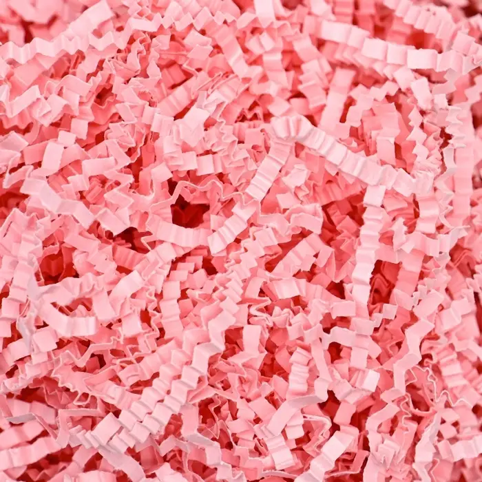 Наполнитель бумажный для подарков, нежно - розовый, 500 г