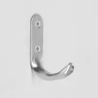 Крючок-вешалка ТУНДРА, №7, покрытие цинк, 1 шт.