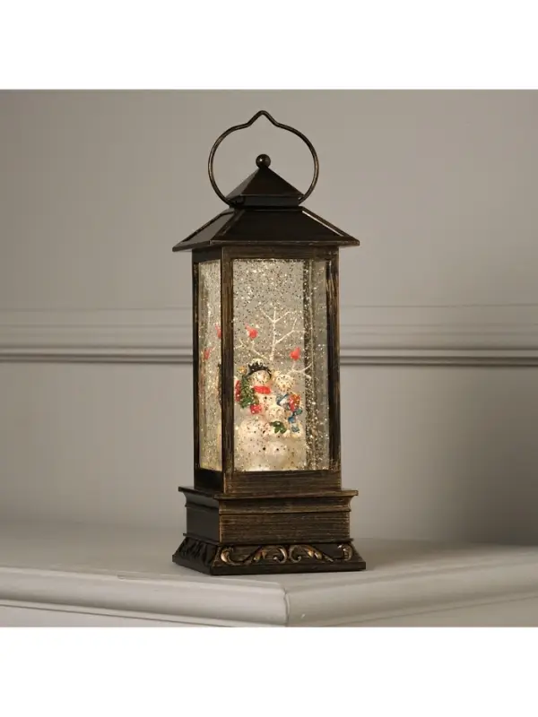 Светодиодная фигура &laquo;Семья снеговиков&raquo; 10&times;27&times;10 см, пластик, от батареек ААх3, свечение тёплое белое