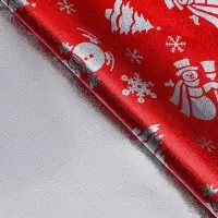 Плёнка упаковочная фольгированная, 70×50 см, красный