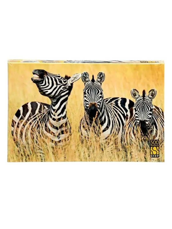 Пазл 500 эл. "Зебры" 91070