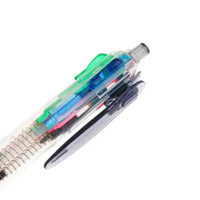 Ручка шариковая многоцветная Calligrata, автоматическая, 4 цвета, МИКС Ручка шариковая многоцветная Calligrata, автоматическая, 4 цвета, МИКС