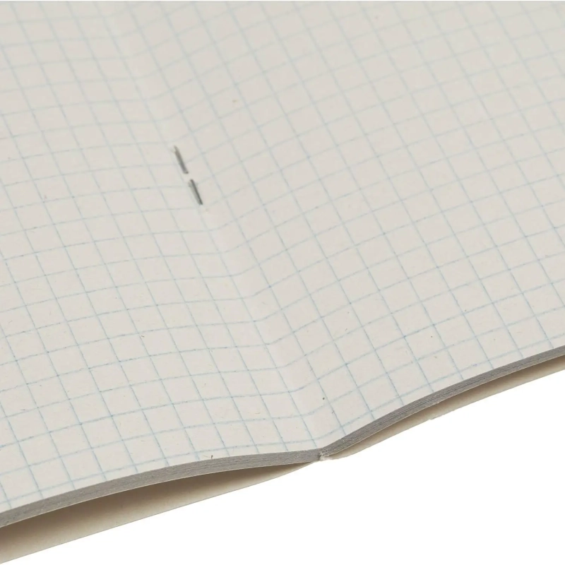 Тетрадь общая А5,48л,кл,скоб,офсет-2 Ice фиолет/красная