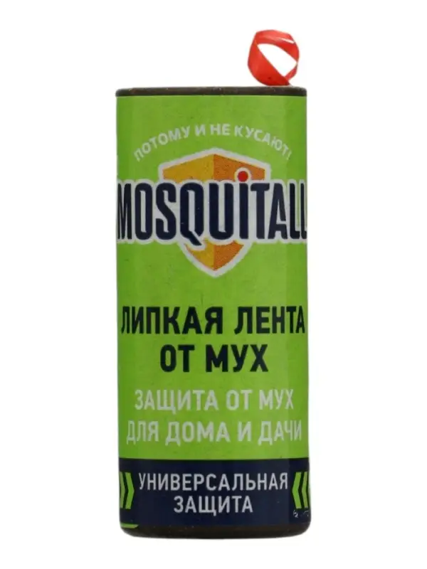 Липкая лента от мух MOSQUITALL, набор 4 шт.