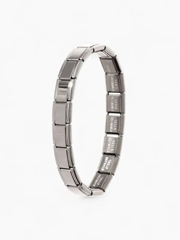 Браслет мужской &laquo;Стальной&raquo; строгость, цвет серебро