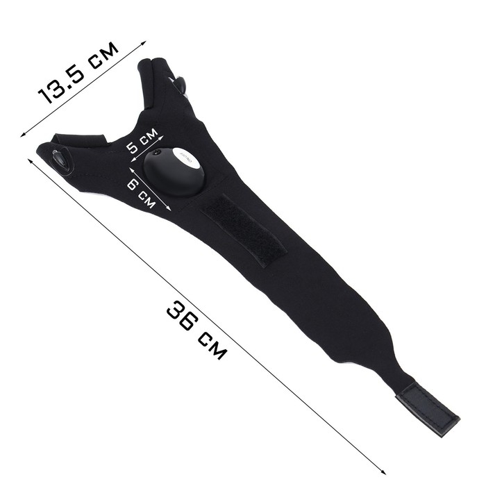 Фонарь-перчатка рабочий, на правую руку, 2 х CR2016, 36 х 13.5 см Фонарь-перчатка рабочий, на правую руку, 2 х CR2016, 36 х 13.5 см