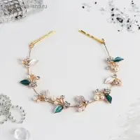 Аксессуар для волос "Благородность" листики, 27 см