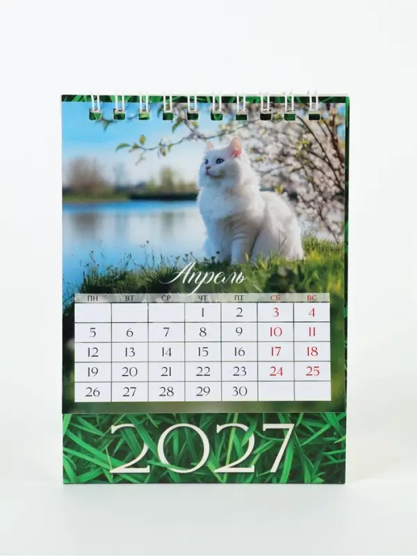 Календарь-домик 2027 &laquo;Котики&raquo;
