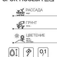 Семена Цветов Агастахе "Йоркшир", смесь сортов, 0,1 г Семена Цветов Агастахе "Йоркшир", смесь сортов, 0,1 г