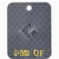 Брошь "Феникс снежный", цвет серо-зелёный в серебре