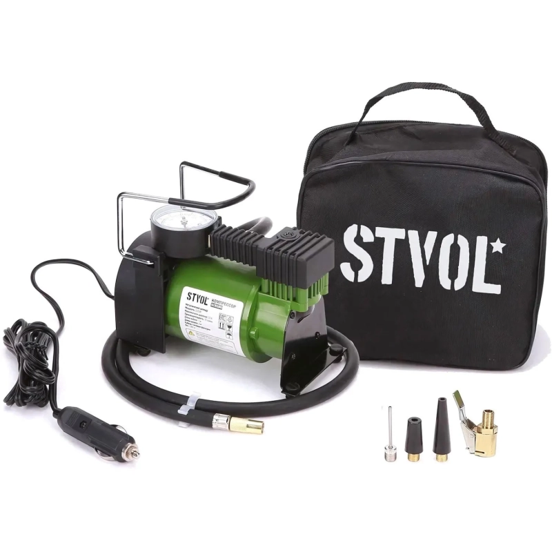 Компрессор автомобильный STVOL SCR580 35л/мин, 10A