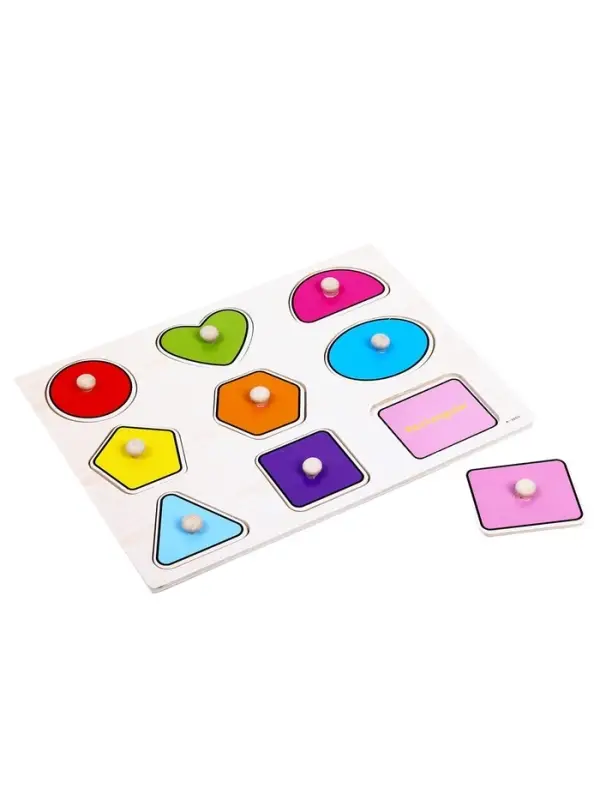 Рамка - вкладыш &laquo;Цвета и формы&raquo;, 9 деталей