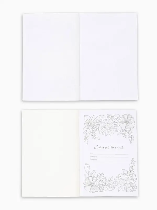 Ежедневник-Смэшбук раскраска антистресс А5, 80 листов &laquo;С 8 марта&raquo;