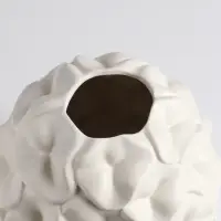 Ваза «Легия», 18×14 см, керамика, белая