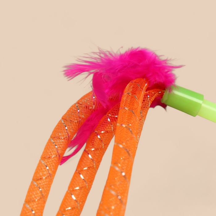 Дразнилка  Дразнилка "Волнушки", 50 см, микс цветов