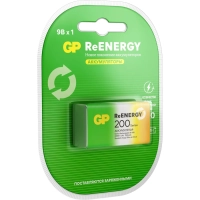 Аккумулятор GP 200mAh Крона 8,4V NiMh 20R8H-2CRU1/ 20R8HRGY-2CRCB1 бл/1шт