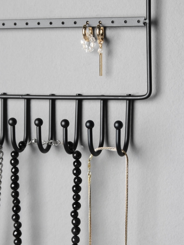 Органайзер для украшений Органайзер для украшений "Вешалка", 37*25*5см, цвет чёрный