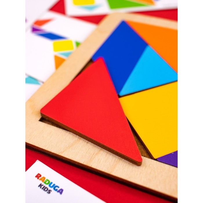 Головоломка «Танграм» с карточками (17 шт.) Головоломка «Танграм» с карточками (17 шт.)