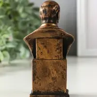 Бюст &laquo;Ленин&raquo;, фигурка гипс, 12&times;6&times;4.5 см