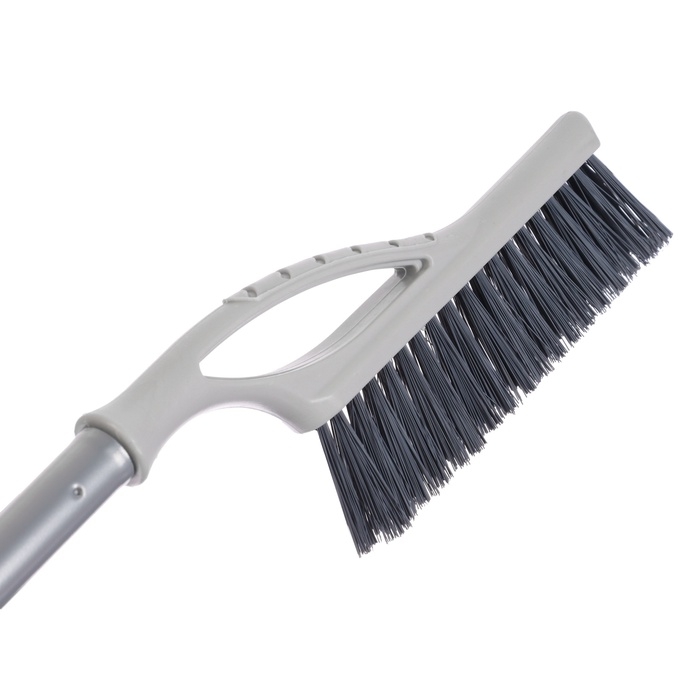 Щетка сметка, со скребком "Pitstop" удлиннённая, Антиснег, 80 см