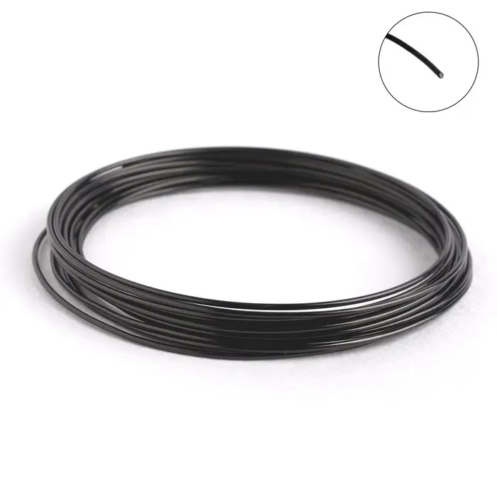 Проволока для плетения d=1.5 мм, намотка 5 м, чёрная
