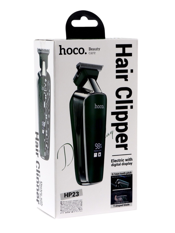 Машинка для волос Hoco HP23, зеленая Машинка для волос Hoco HP23, зеленая