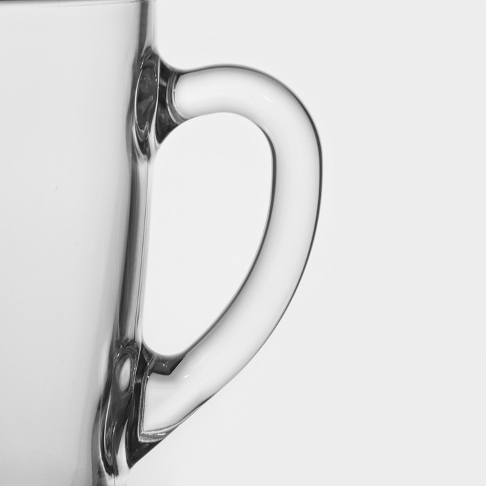 Кружка стеклянная «Капучино», 300 мл